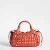 image:imageSam Edelman Marlowe Basket With Canvas Clutch Insert HandbagCayenne