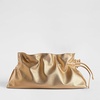 image:imageSam Edelman Poppy Oversized ClutchSoft Gold