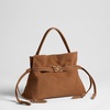 image:imageSam Edelman Poppy Small Drawstring Crossbody HandbagFrench Sand
