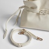 image:imageSam Edelman Poppy Small Drawstring Crossbody HandbagMilky White