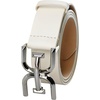 image:imageSam Edelman Womens Casual DoubleE Logo Plaque Buckle Leather Belt for Jeans and TrousersIvory
