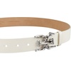 image:imageSam Edelman Womens Casual DoubleE Logo Plaque Buckle Leather Belt for Jeans and TrousersIvory