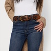 image:imageSam Edelman Womens Linked Woven Leather Belt for Jeans Dresses and SkirtsMultibrown
