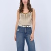 image:imageSam Edelman Womens Skinny 1 Logo Clamp Leather Dress Belt for Jeans Dresses and TrousersCognac