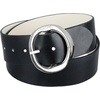 image:imageSam Edelman Womens TwoinOne Reversible Center Bar Buckle Belt Black Centerbar SmallIvoryBlack