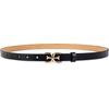 image:imageSam Edelman womens Doublee Plaque Logo Buckle Skinny Fashion Trouser BeltBlack