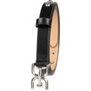 image:imageSam Edelman womens Doublee Plaque Logo Buckle Skinny Fashion Trouser BeltBlack Studded