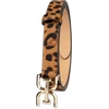 image:imageSam Edelman womens Doublee Plaque Logo Buckle Skinny Fashion Trouser BeltLeopard
