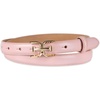 image:imageSam Edelman womens Doublee Plaque Logo Buckle Skinny Fashion Trouser BeltPink