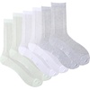 image:imageSam Edelman Womens Anklet Socks  3 PK Mesh Cotton Slouchy SocksIvoryWhiteGrey