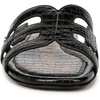 image:imageSam Edelman Womens Bay Flat SandalBlack Mini Croco