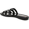 image:imageSam Edelman Womens Bay Flat SandalBlack Patent