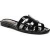 image:imageSam Edelman Womens Bay Flat SandalBlack Patent