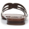 image:imageSam Edelman Womens Bay Flat SandalBright White Leather