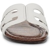 image:imageSam Edelman Womens Bay Flat SandalBright White Leather