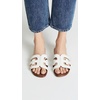 image:imageSam Edelman Womens Bay Flat SandalBright White Leather