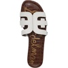 image:imageSam Edelman Womens Bay Flat SandalBright White Leather