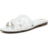 image:imageSam Edelman Womens Bay Flat SandalBright White Patent
