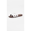 image:imageSam Edelman Womens Bay Flat SandalBright White Vaquero Saddle Leather