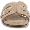 image:imageSam Edelman Womens Bay Flat SandalGold Quartz Fray