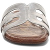 image:imageSam Edelman Womens Bay Flat SandalLiquid Soft Silver