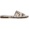 image:imageSam Edelman Womens Bay Flat SandalRoccia Python