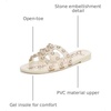 image:imageSam Edelman Womens Bay Jelly SlidesTransparent Ivory