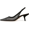 image:imageSam Edelman Womens Bianka Slingback PumpsBlack Glitz Mesh