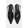 image:imageSam Edelman Womens Bianka Slingback PumpsBlack Polka Dot Mesh