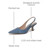 image:imageSam Edelman Womens Bianka Slingback PumpsBlue Agate