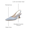 image:imageSam Edelman Womens Bianka Slingback PumpsBlue Breeze