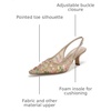image:imageSam Edelman Womens Bianka Slingback PumpsEcru Multi