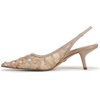 image:imageSam Edelman Womens Bianka Slingback PumpsEcru Multi