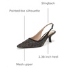 image:imageSam Edelman Womens Bianka Slingback PumpsGilded Brown Leopard Glitz