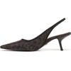 image:imageSam Edelman Womens Bianka Slingback PumpsGilded Brown Leopard Glitz