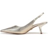 image:imageSam Edelman Womens Bianka Slingback PumpsGold Leaf Leather