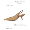image:imageSam Edelman Womens Bianka Slingback PumpsHazelwood Net Mesh