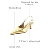 image:imageSam Edelman Womens Bianka Slingback PumpsMedallion Gold