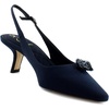 image:imageSam Edelman Womens Bianka Slingback PumpsMidnight Blue Fabric