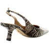 image:imageSam Edelman Womens Bianka Slingback PumpsMocha Taupe Python Print