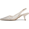 image:imageSam Edelman Womens Bianka Slingback PumpsModern Ivory Mesh Glitz