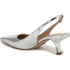 image:imageSam Edelman Womens Bianka Slingback PumpsSoft Silver