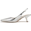 image:imageSam Edelman Womens Bianka Slingback PumpsSoft Silver