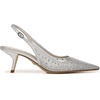 image:imageSam Edelman Womens Bianka Slingback PumpsSoft Silver Mesh