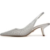 image:imageSam Edelman Womens Bianka Slingback PumpsSoft Silver Mesh