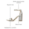 image:imageSam Edelman Womens Classic DANIELLASoft Silver Soft Metallic Sheep Leather