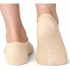 image:imageSam Edelman Womens Cotton Socks  6 PK Invisible Sneaker LinersOatmealIvoryBrown
