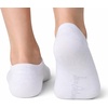image:imageSam Edelman Womens Cotton Socks  6 PK Invisible Sneaker LinersWhite