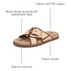 image:imageSam Edelman Womens Darla SlidesBleached BeechwoodRich Cognac