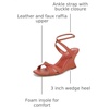 image:imageSam Edelman Womens Davi WedgesCoral Clay